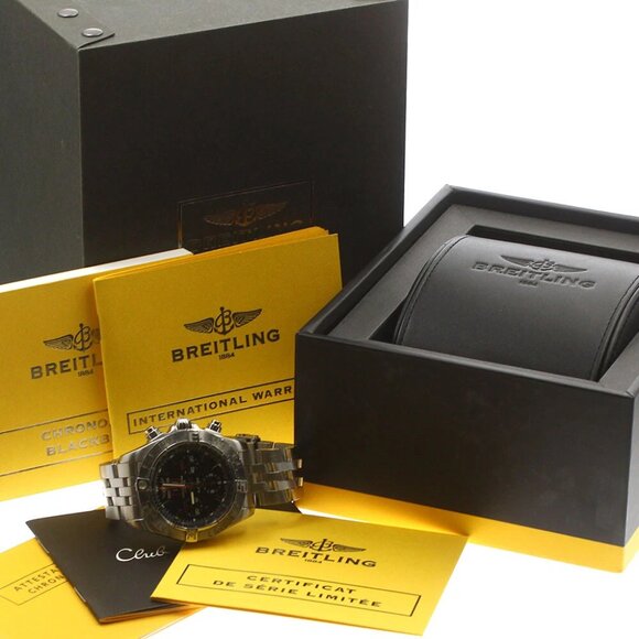 BREITLING Chronomat Blackbird A44360 Date Chronograph Automatic Men's_882682 - Picture 3 of 7